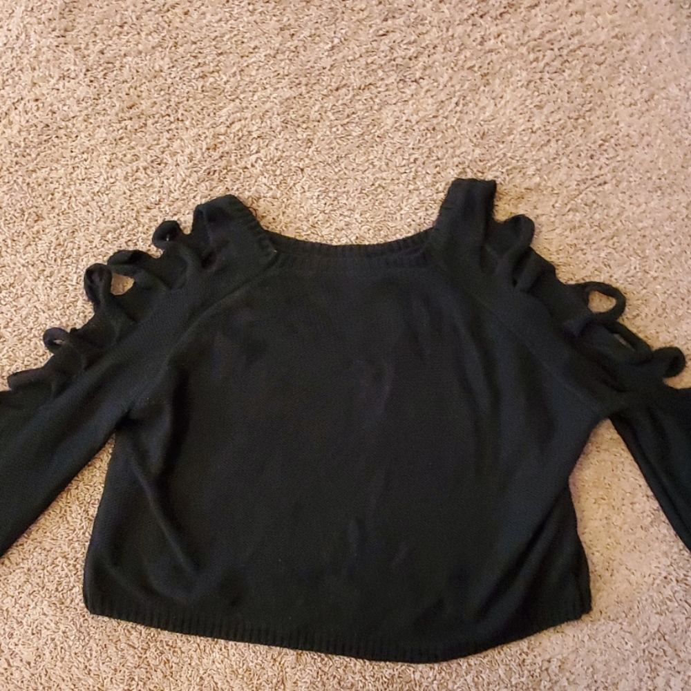 ❣Arm cutout sweater